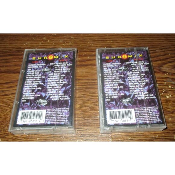 Euromix 2 (2 cassettes) on cassette (SPG Music, 1995) Rare!! - Picture 2 of 4